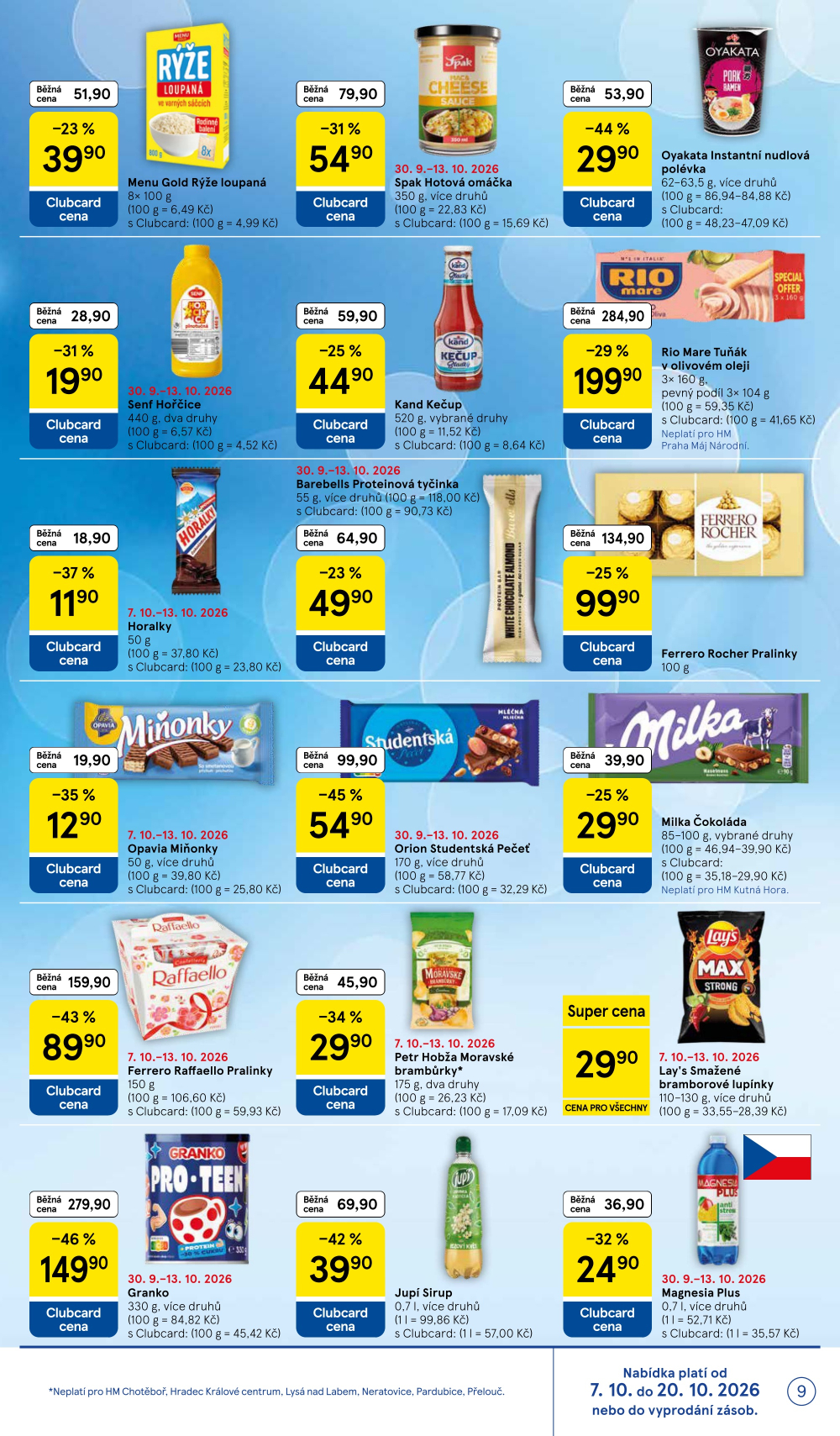 Leták Tesco hypermarket leták - strana 9