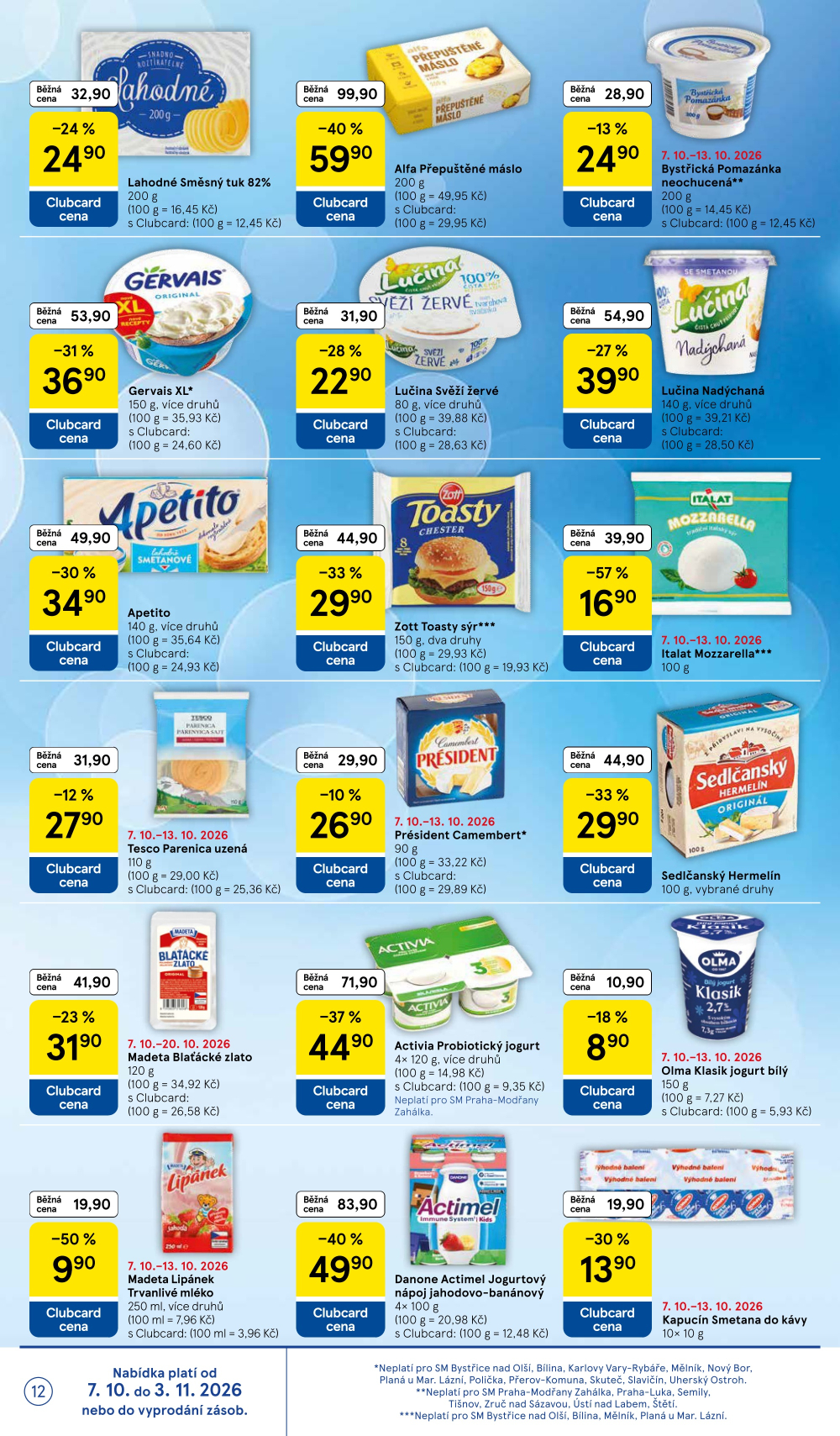 Leták Tesco supermarket leták - strana 12