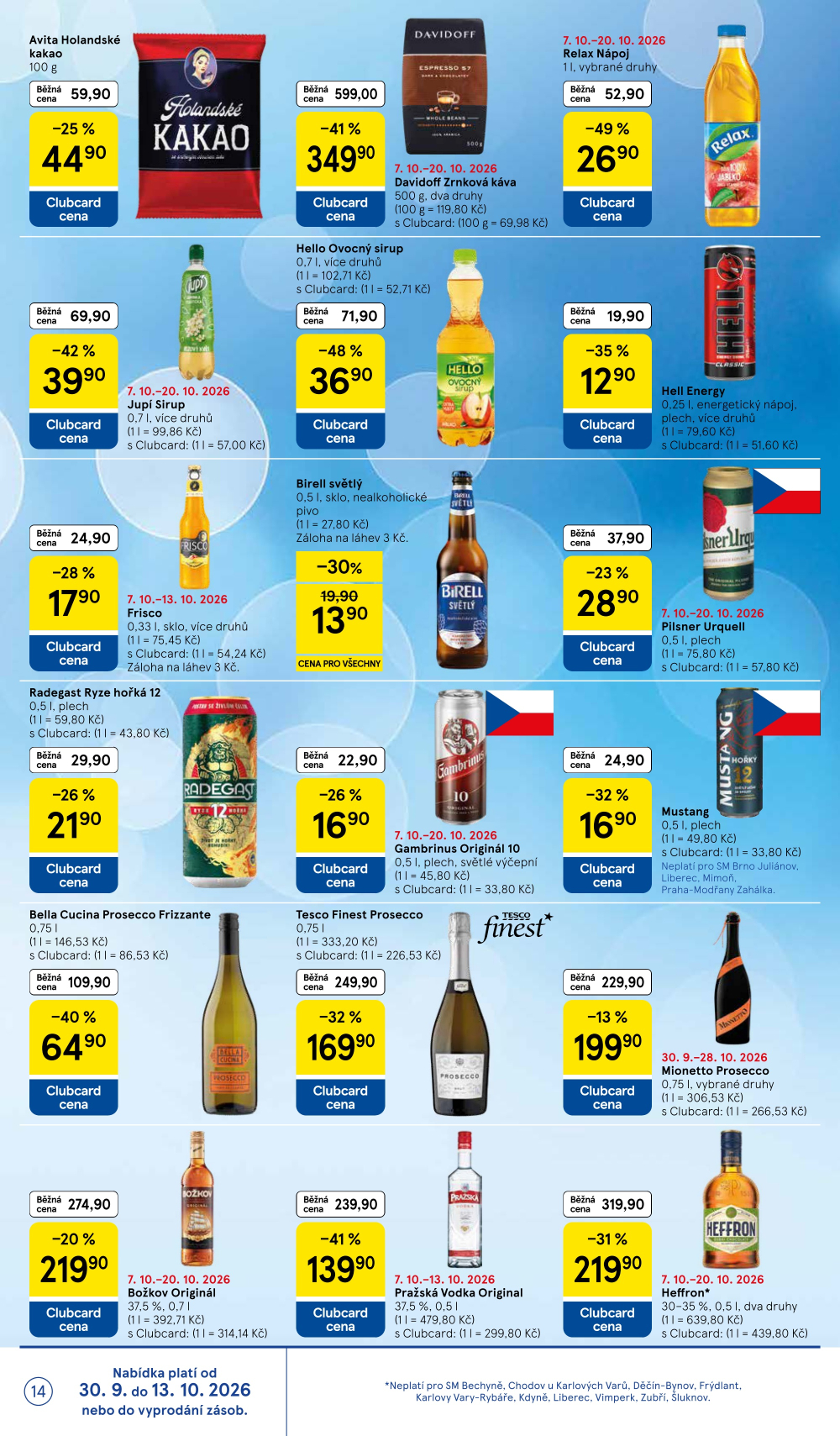 Leták Tesco supermarket leták - strana 14