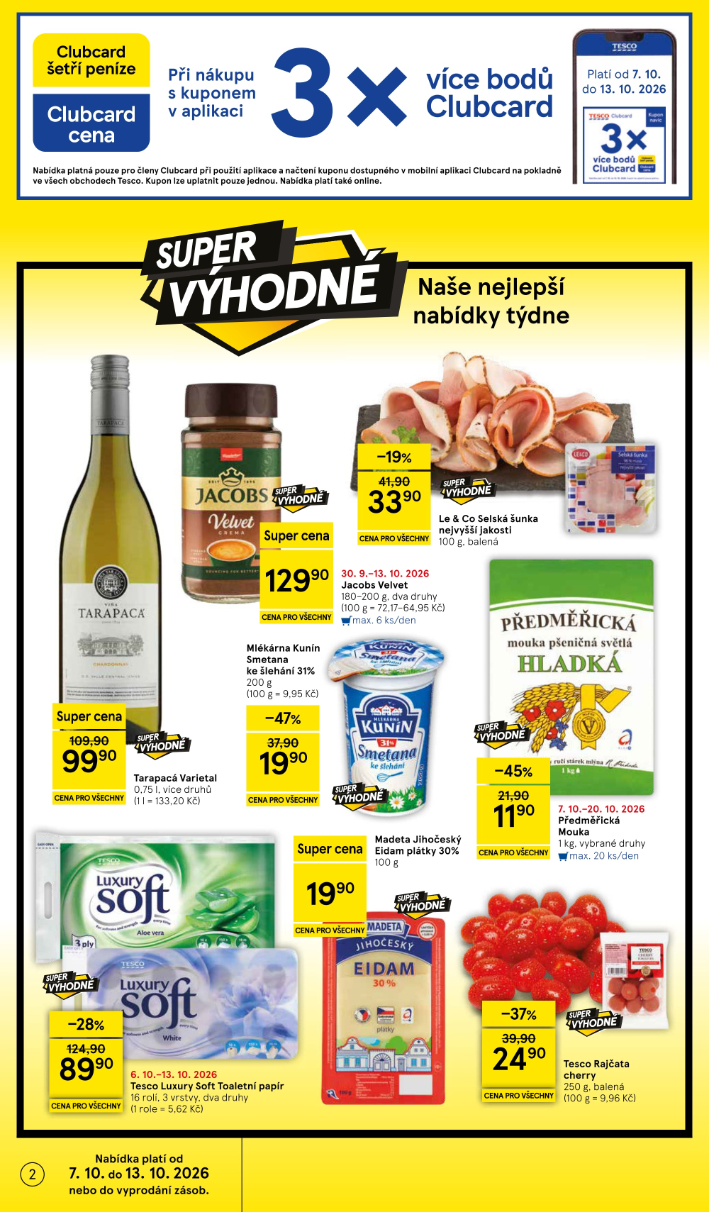 Leták Tesco supermarket leták - strana 2