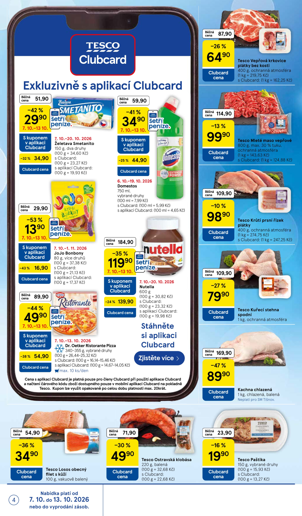 Leták Tesco supermarket leták - strana 4