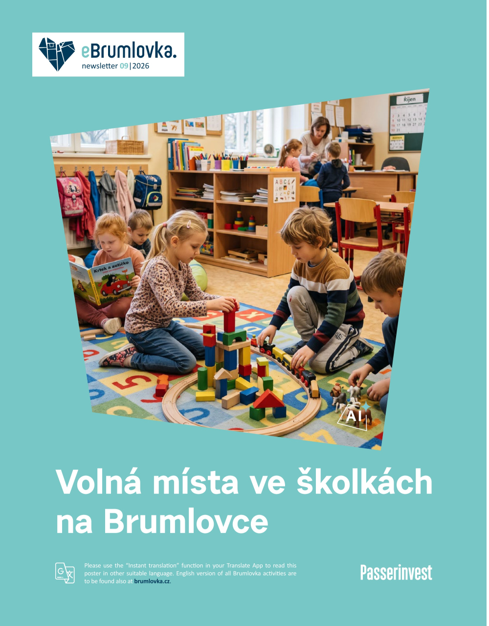 Leták eBrumlovka magazín - strana 1
