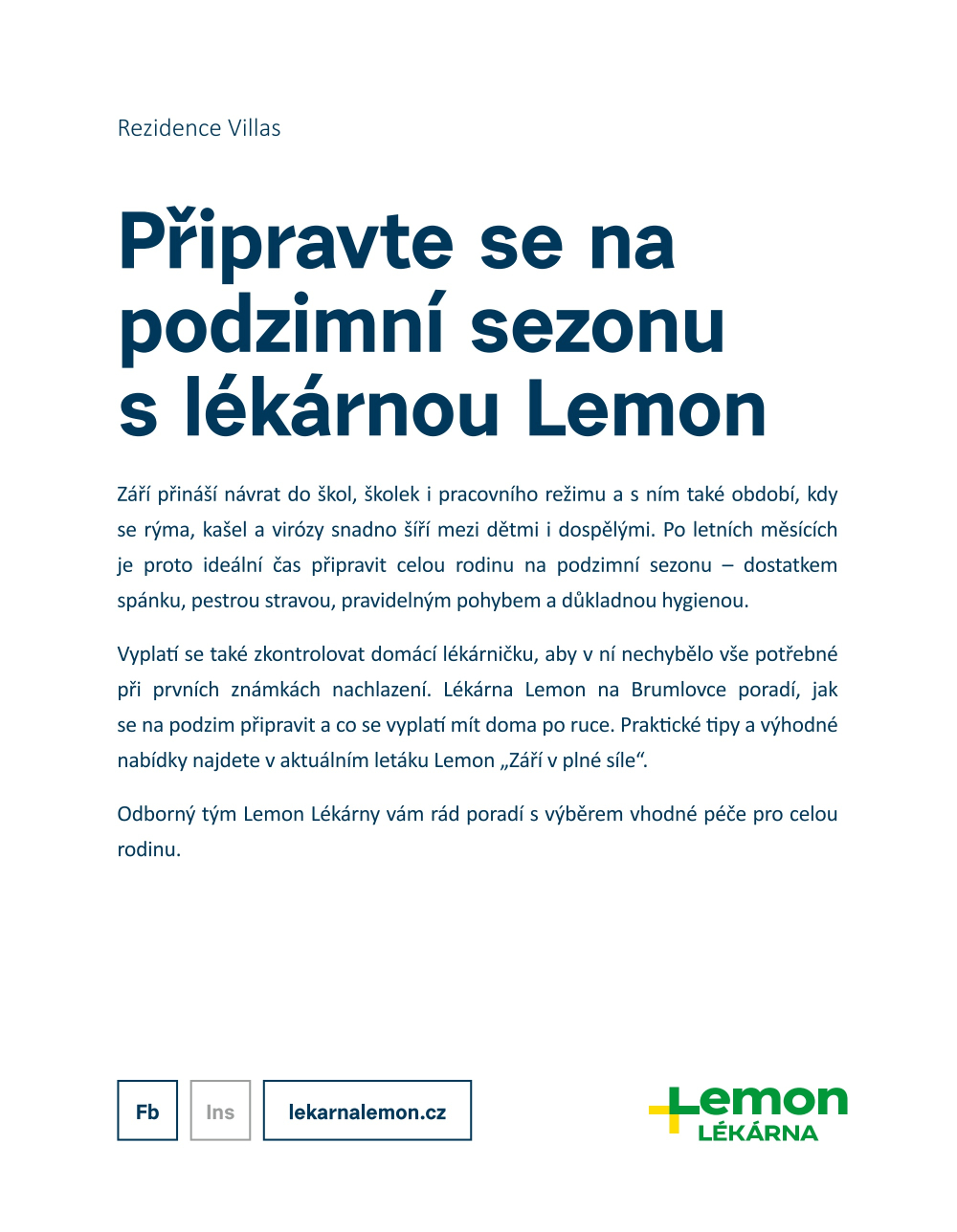 Leták eBrumlovka magazín - strana 38