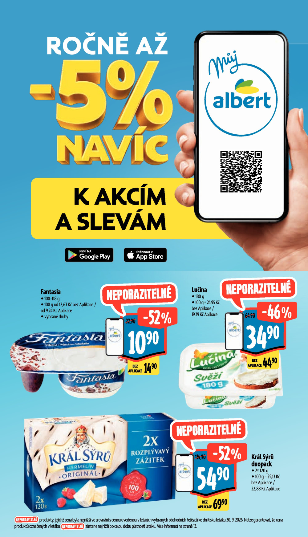 Leták Albert Hypermarket leták - Znojmo, Brněnská - strana 12