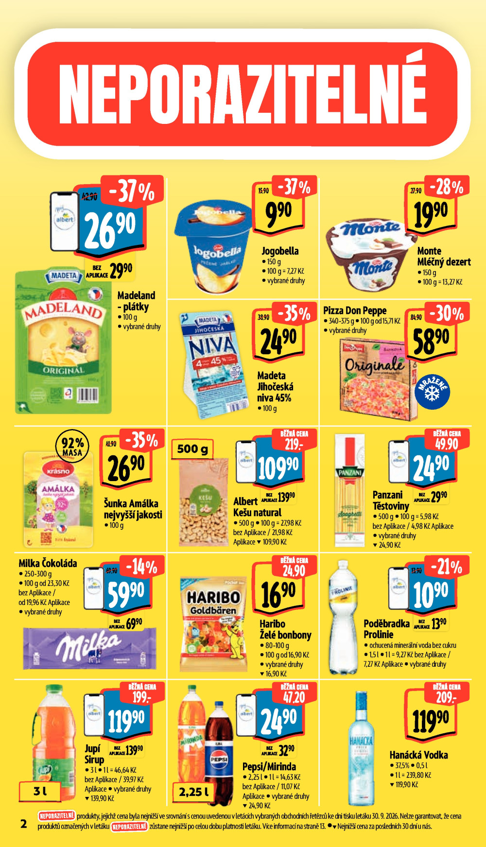 Leták Albert Hypermarket leták - Znojmo, Brněnská - strana 14
