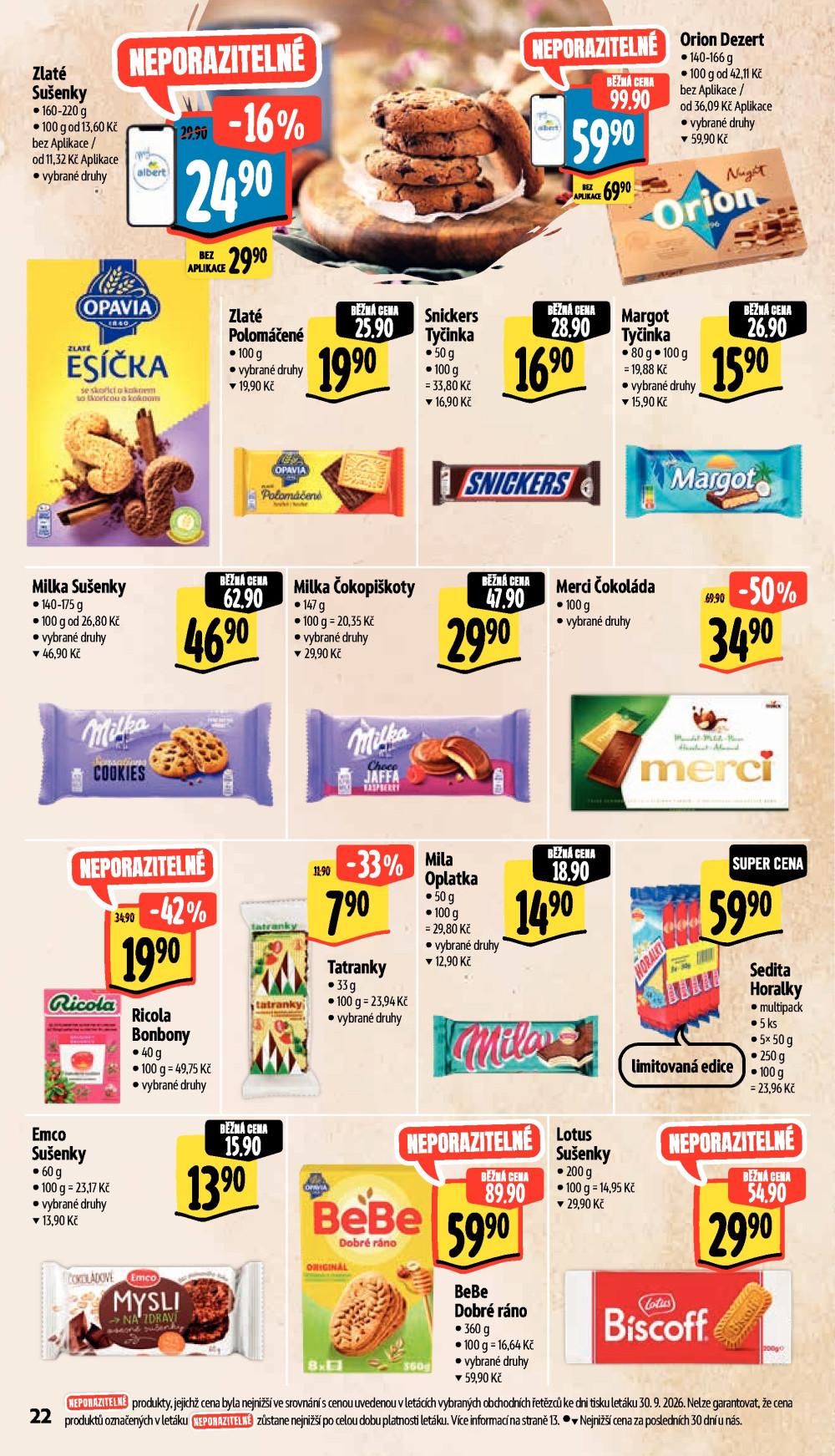 Leták Albert Hypermarket leták - Znojmo, Brněnská - strana 40