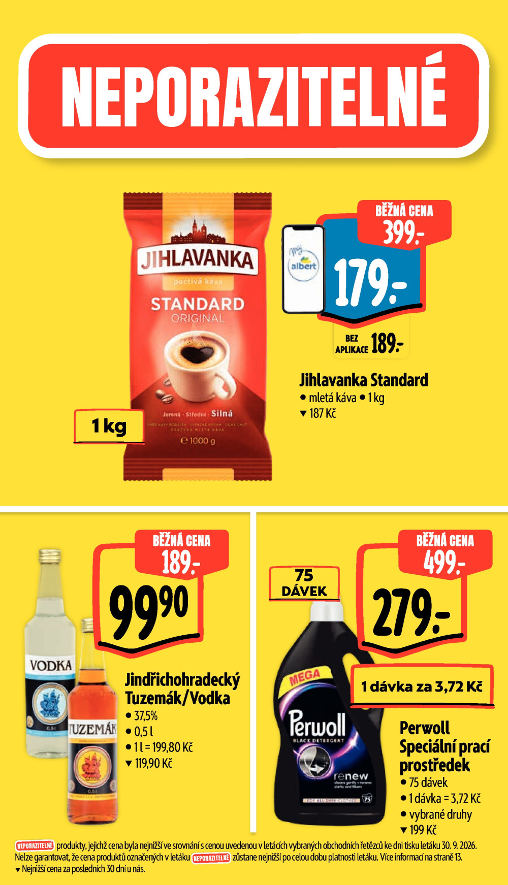Leták Albert Hypermarket leták - Znojmo, Brněnská - strana 5