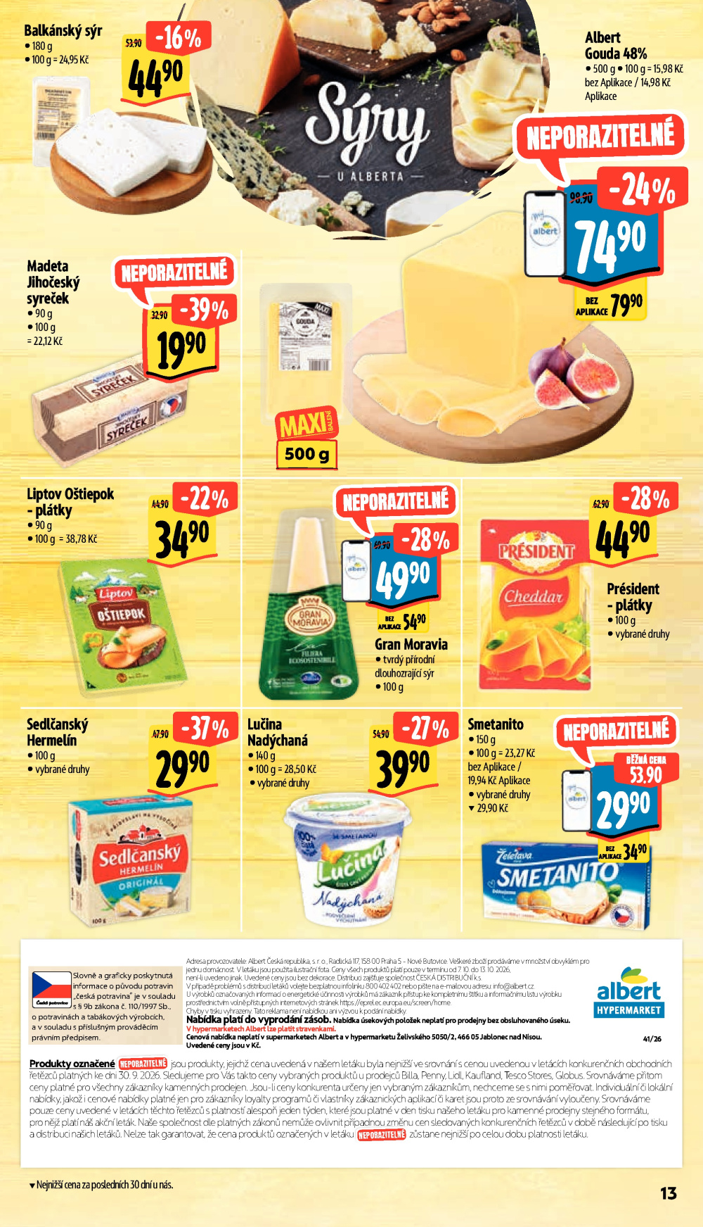 Leták Albert Hypermarket leták - strana 21