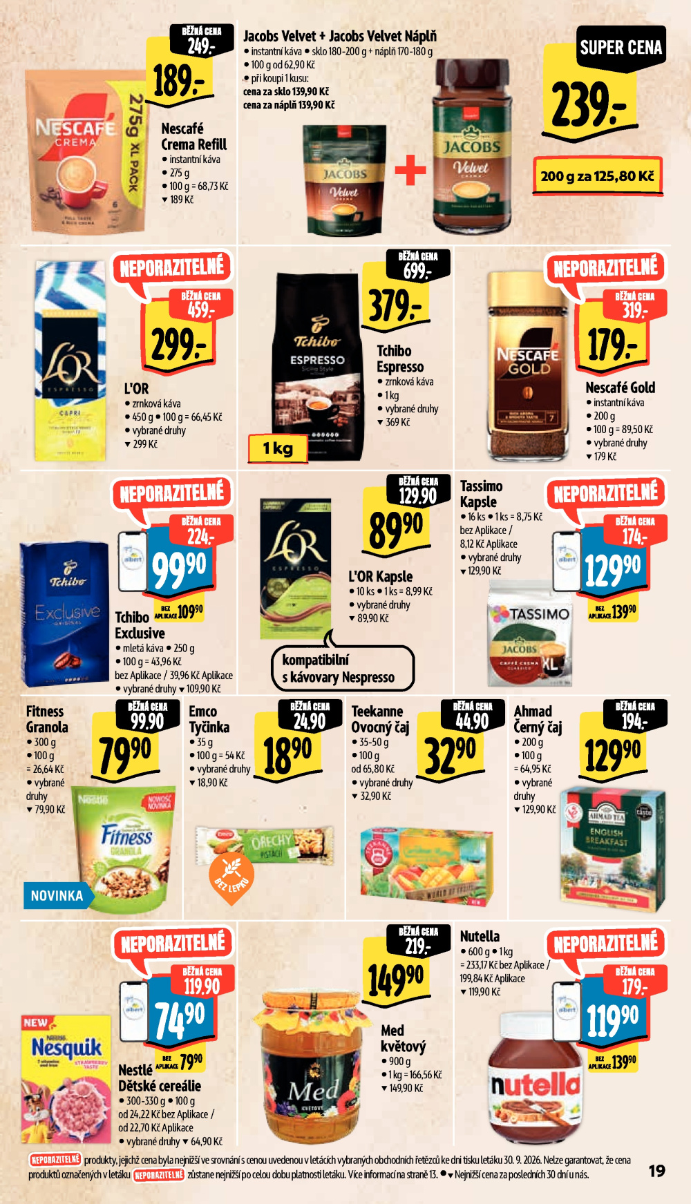 Leták Albert Hypermarket leták - strana 29