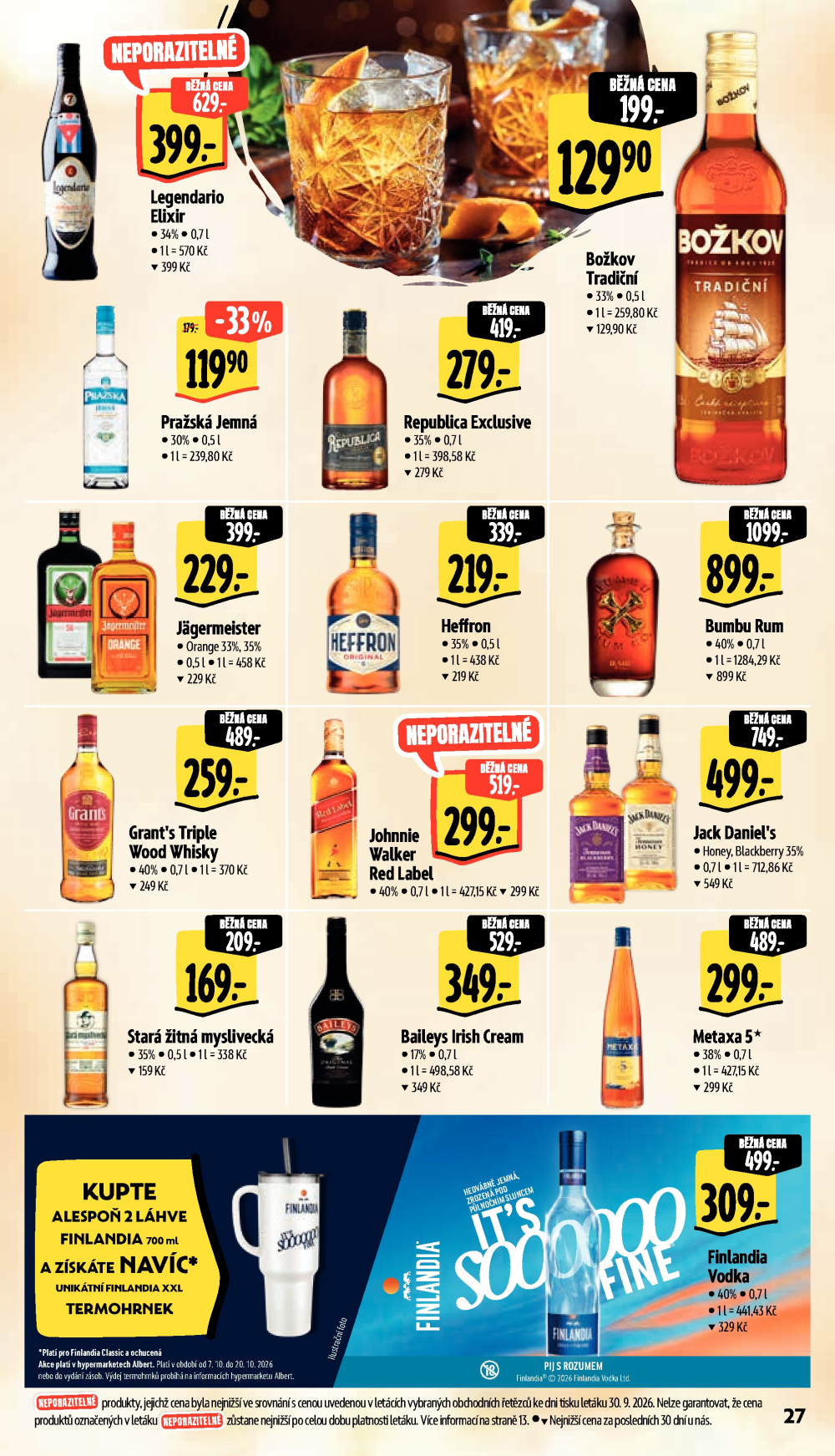 Leták Albert Hypermarket leták - strana 37