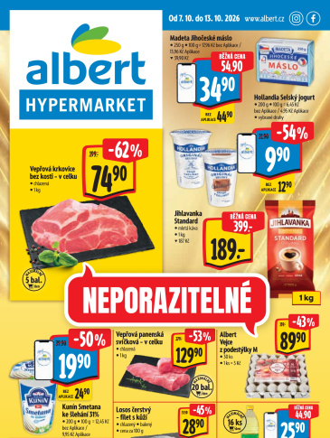 Albert Hypermarket leták