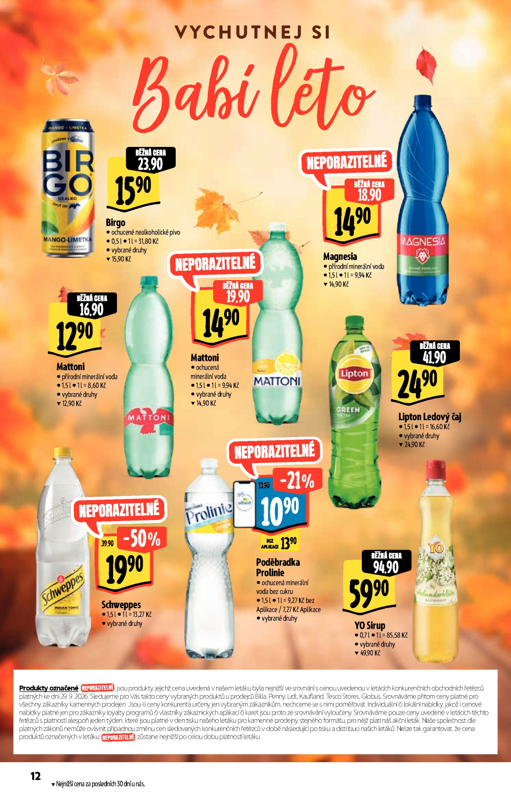 Leták Albert Supermarket - Nabídka ve značkové kvalitě - strana 12