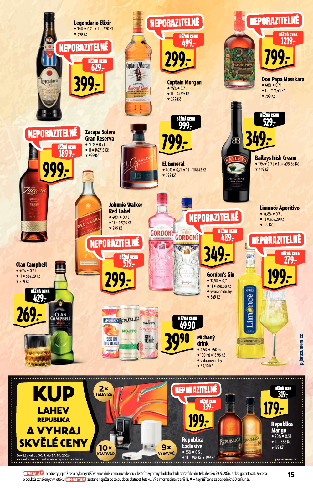 Leták Albert Supermarket - Nabídka ve značkové kvalitě - strana 15