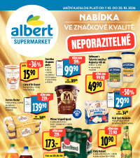 Akční leták Albert Supermarket - Nabídka ve značkové kvalitě