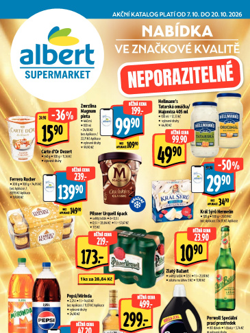 Albert Supermarket - Nabídka ve značkové kvalitě