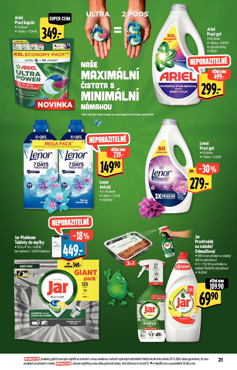 Leták Albert Supermarket - Nabídka ve značkové kvalitě - strana 21