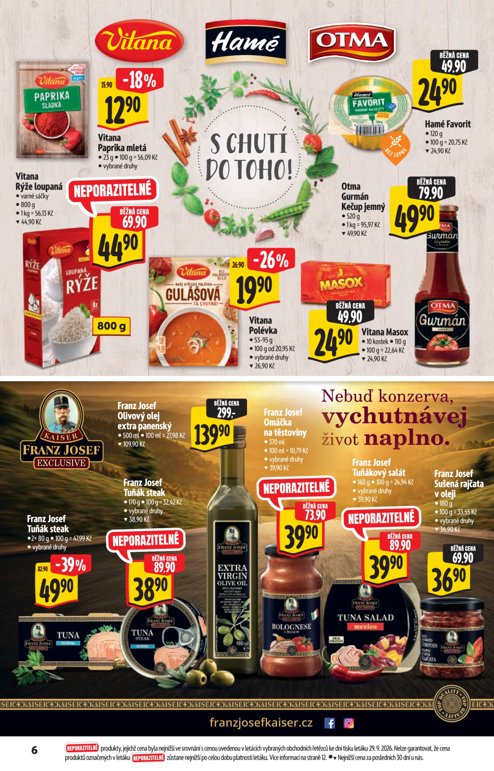 Leták Albert Supermarket - Nabídka ve značkové kvalitě - strana 6