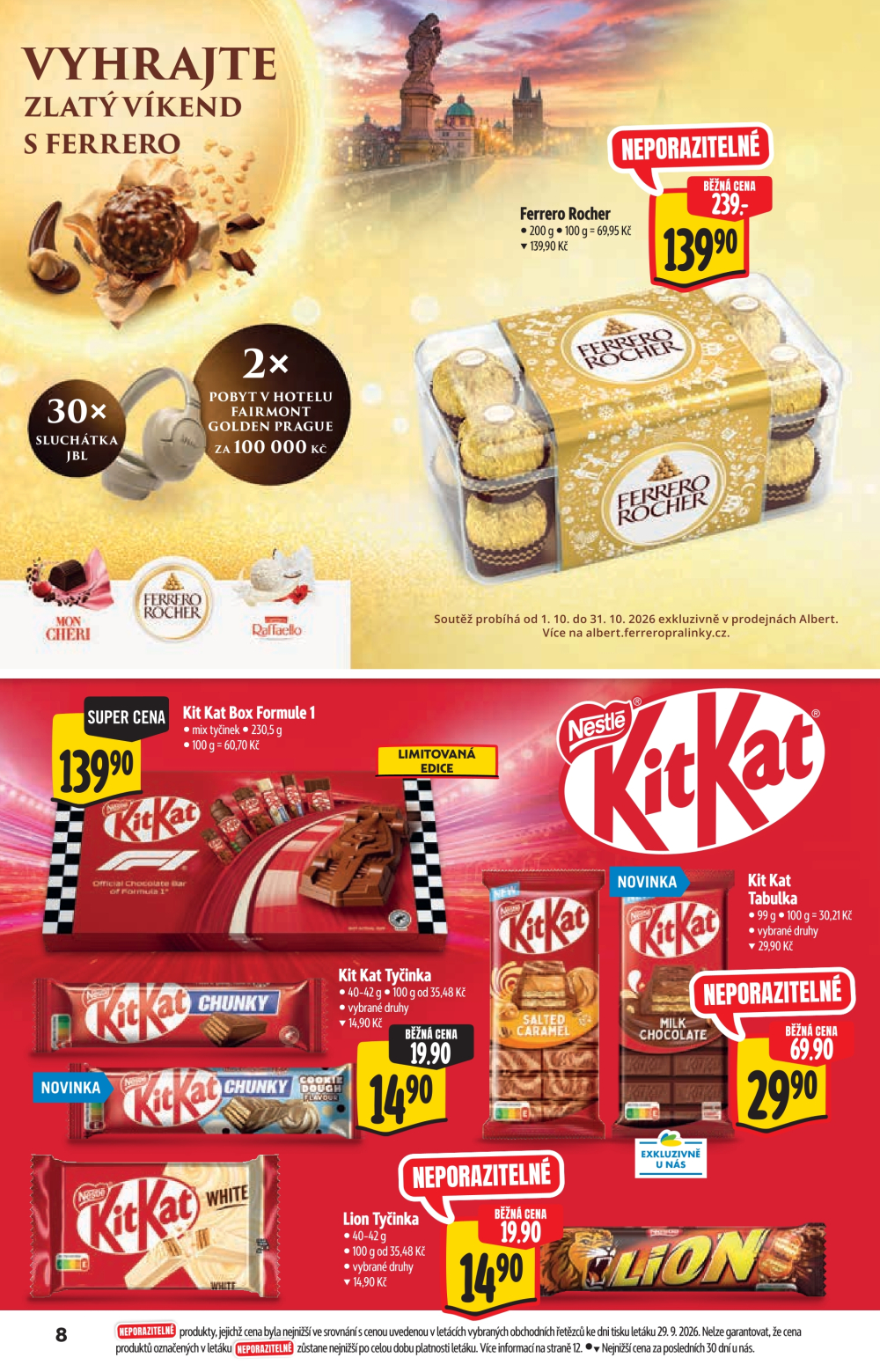 Leták Albert Supermarket - Nabídka ve značkové kvalitě - strana 8