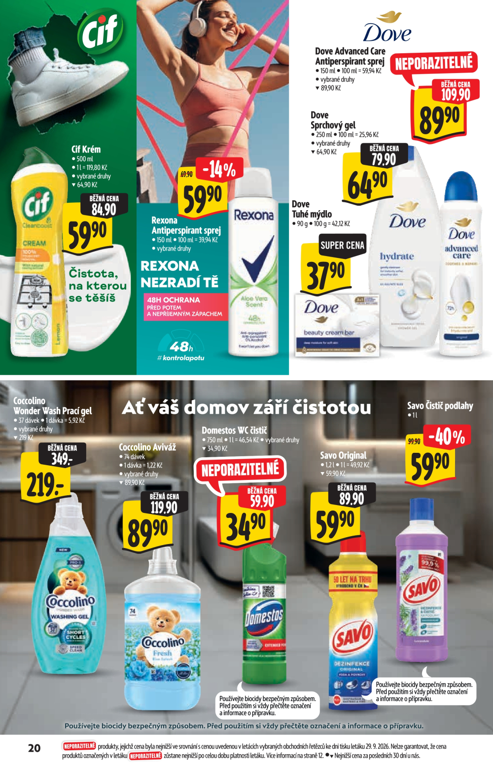 Leták Albert Supermarket - Nabídka ve značkové kvalitě - strana 20