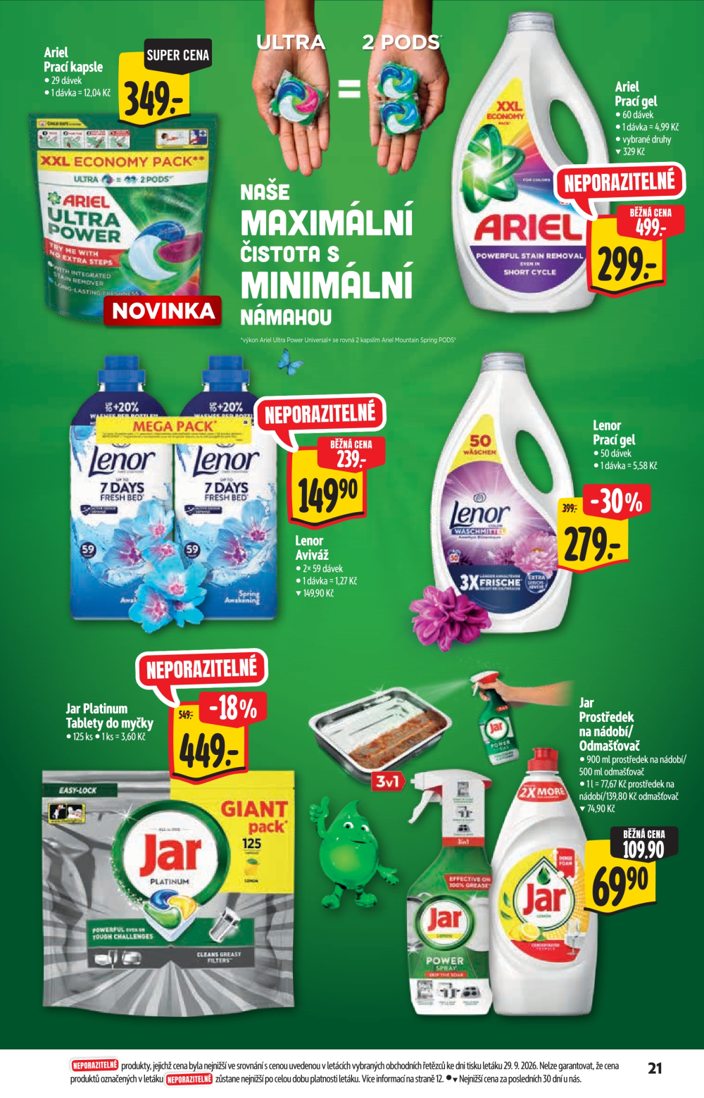 Leták Albert Supermarket - Nabídka ve značkové kvalitě - strana 21