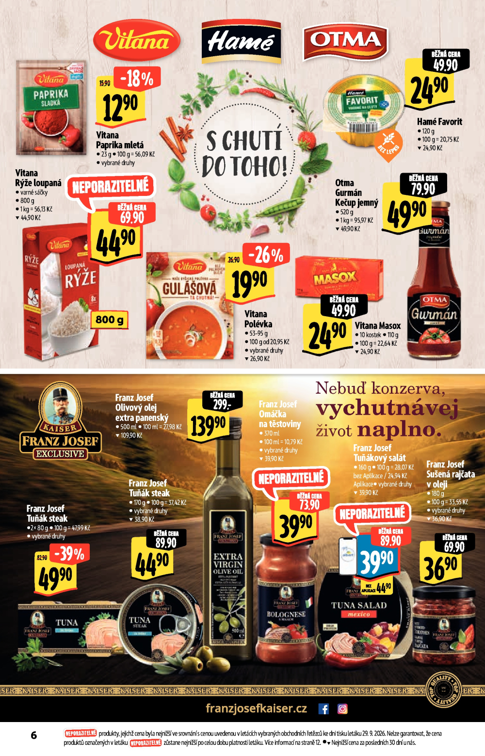 Leták Albert Supermarket - Nabídka ve značkové kvalitě - strana 6