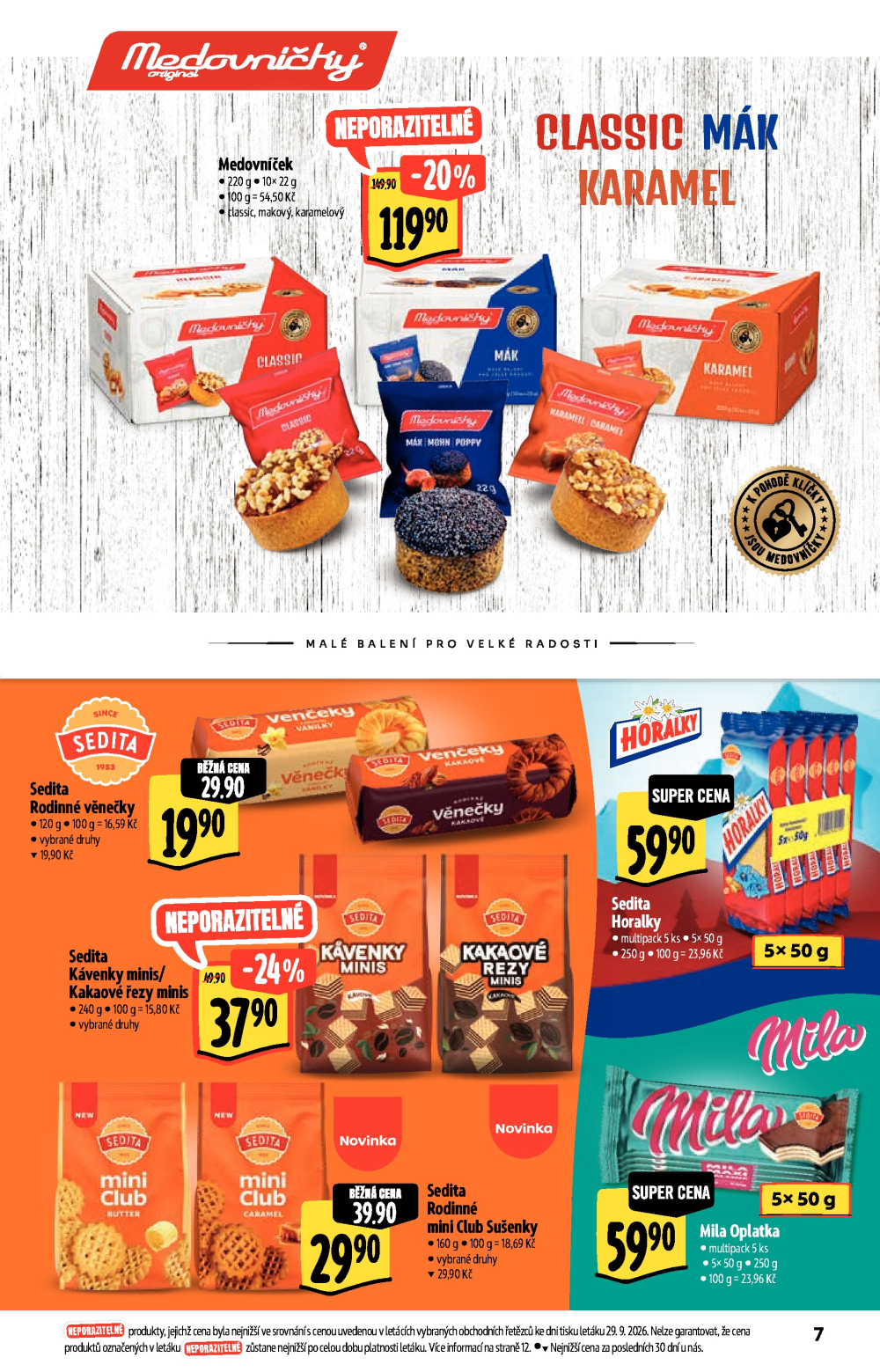 Leták Albert Supermarket - Nabídka ve značkové kvalitě - strana 7