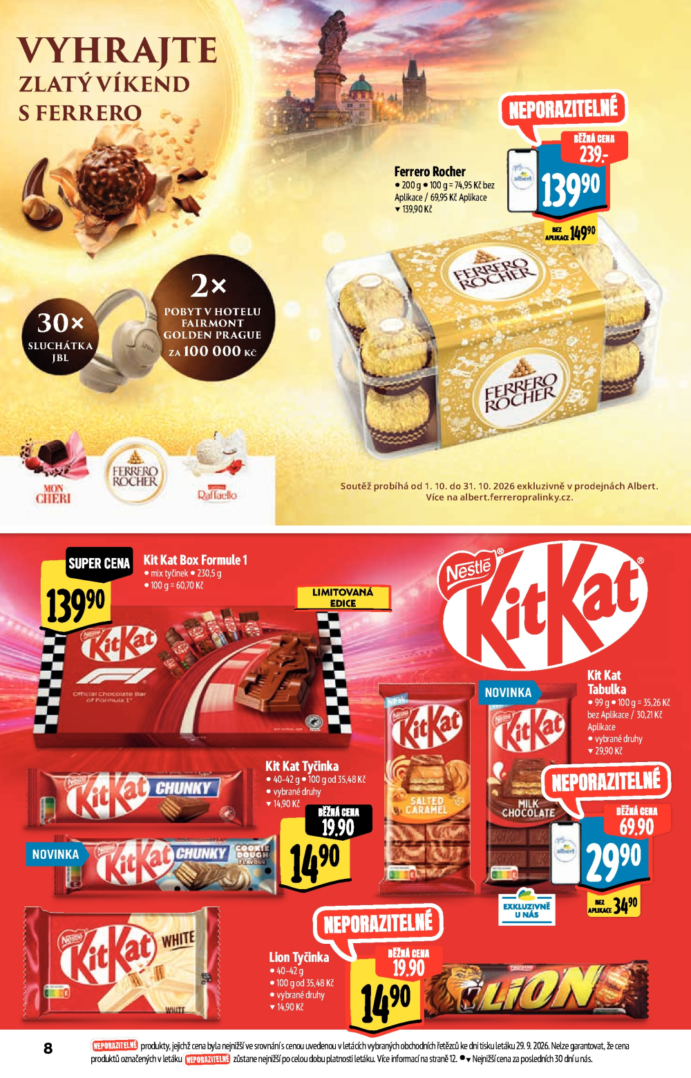 Leták Albert Supermarket - Nabídka ve značkové kvalitě - strana 8