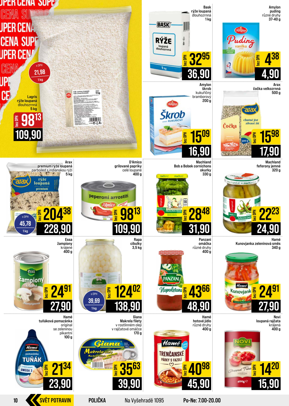 Leták JIP leták CC Cash & Carry - Brno, Ostrava, Praha, Polička, Olomouc, Karlovy Vary, Zlín, Jilemnice, Pardubice - strana 10
