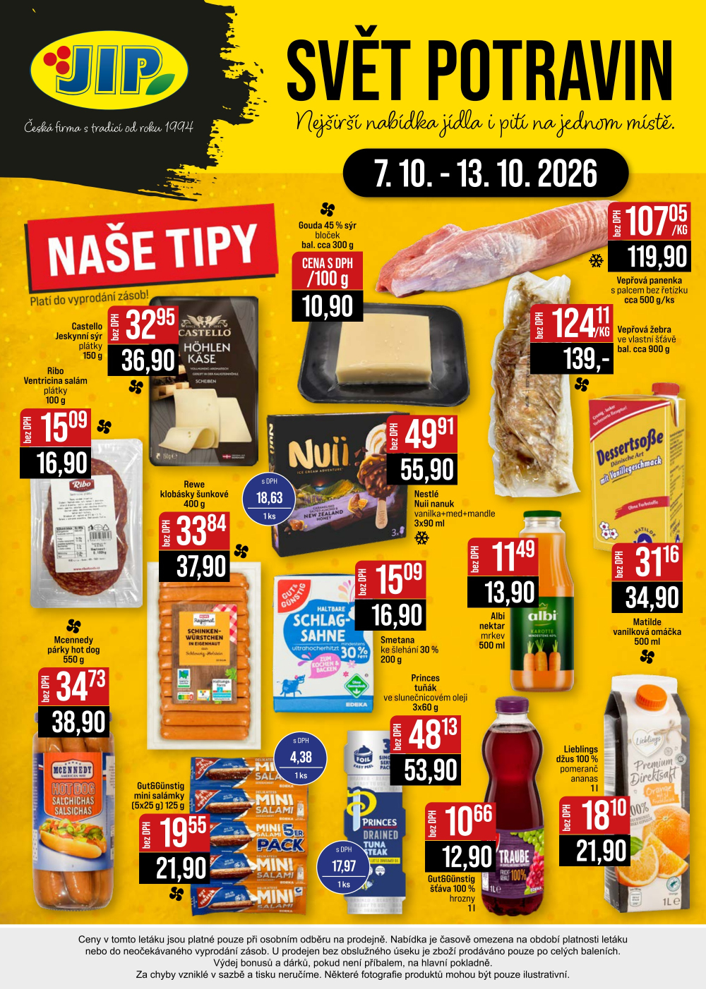Leták JIP leták CC Cash & Carry - Brno, Ostrava, Praha, Polička, Olomouc, Karlovy Vary, Zlín, Jilemnice, Pardubice - strana 20