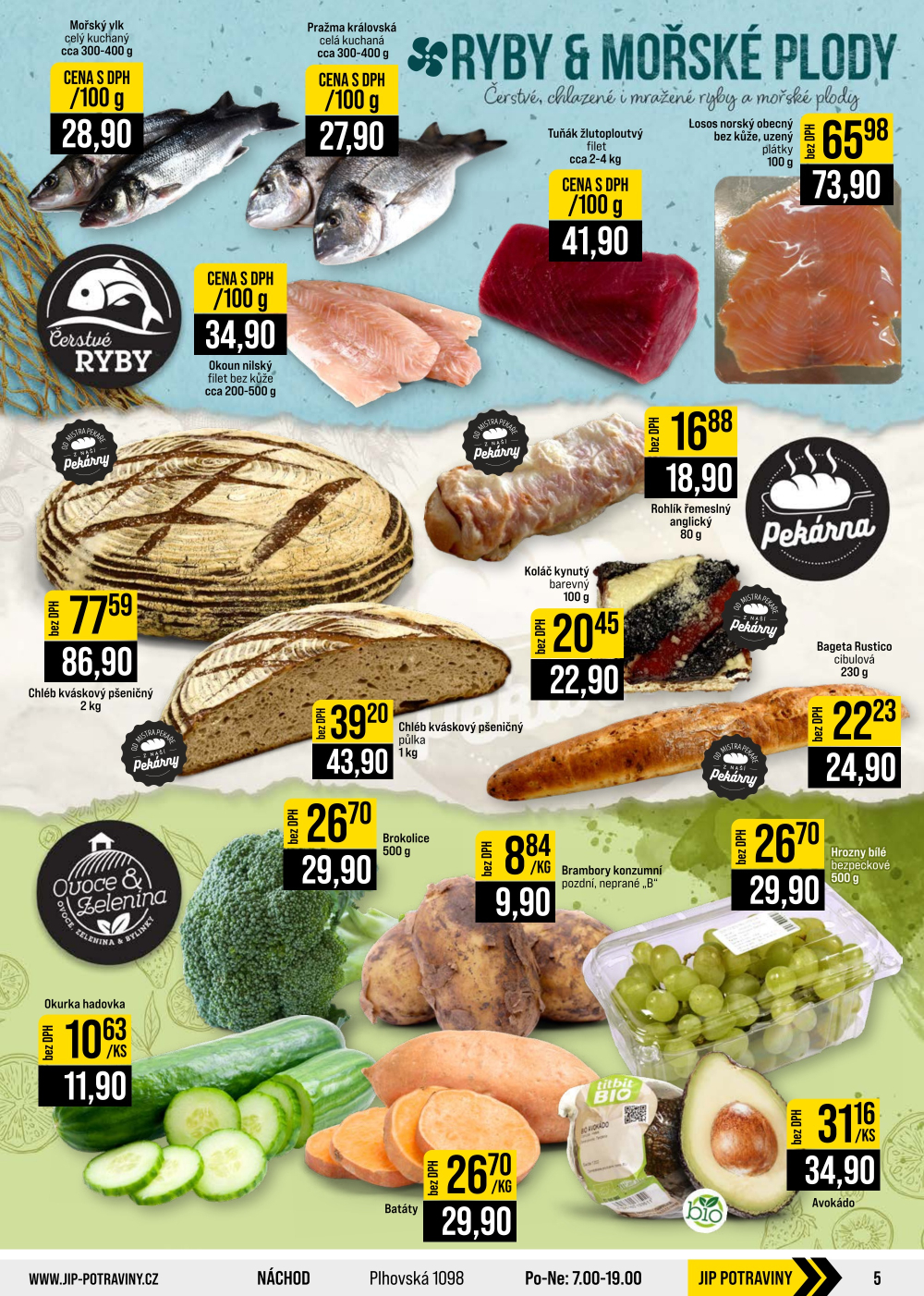 Leták JIP leták CC Cash & Carry - Brno, Ostrava, Praha, Polička, Olomouc, Karlovy Vary, Zlín, Jilemnice, Pardubice - strana 5