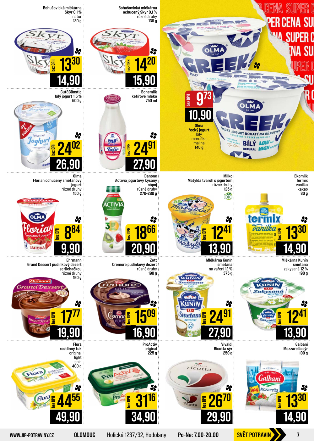 Leták JIP leták CC Cash & Carry - Brno, Ostrava, Praha, Polička, Olomouc, Karlovy Vary, Zlín, Jilemnice, Pardubice - strana 7