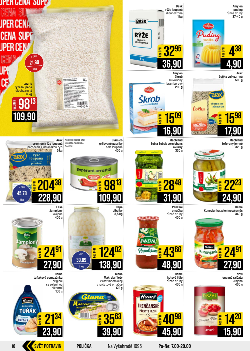 Leták JIP leták CC Cash & Carry - České Budějovice, Most, Náchod, Svoboda nad Úpou, Sušice - strana 10