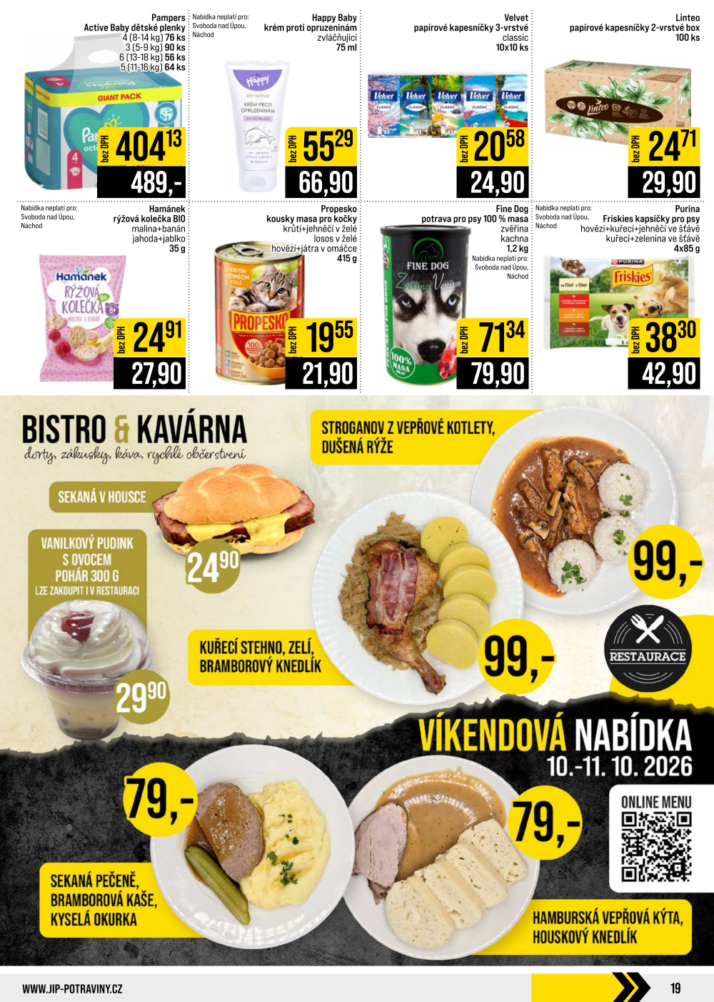 Leták JIP leták CC Cash & Carry - České Budějovice, Most, Náchod, Svoboda nad Úpou, Sušice - strana 19