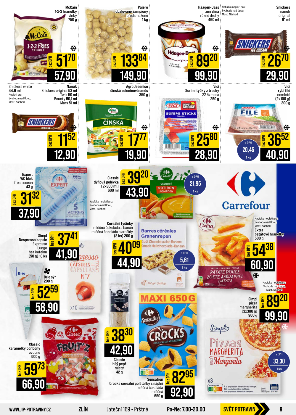 Leták JIP leták CC Cash & Carry - České Budějovice, Most, Náchod, Svoboda nad Úpou, Sušice - strana 9