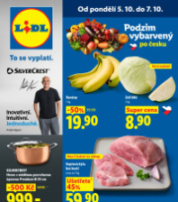 Akční leták Lidl  od pondělí