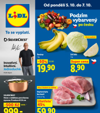 Akční leták Lidl  od pondělí