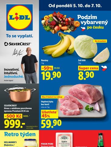 Lidl leták od pondělí