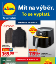 Lidl leták - Nabídka spotřebního zboží
