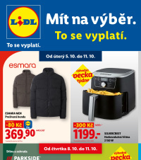 Akční leták Lidl  - Nabídka spotřebního zboží