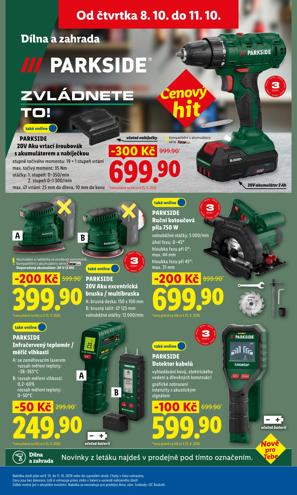 Leták Lidl leták - Nabídka spotřebního zboží - strana 23