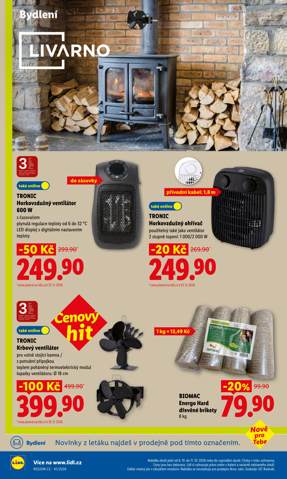 Leták Lidl leták - Nabídka spotřebního zboží - strana 29