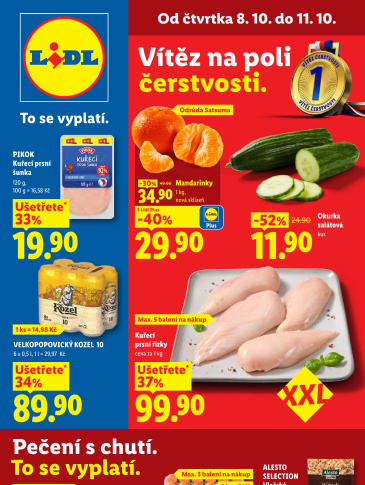 Lidl leták od čtvrtka