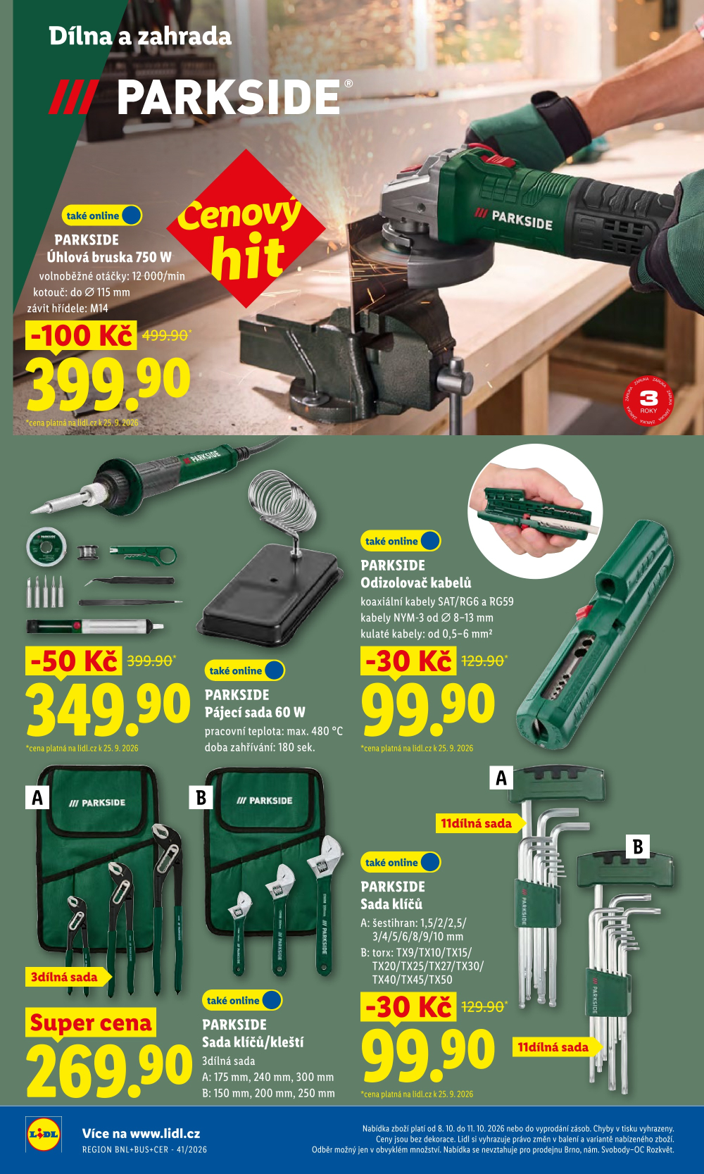 Leták Lidl leták od čtvrtka - strana 40