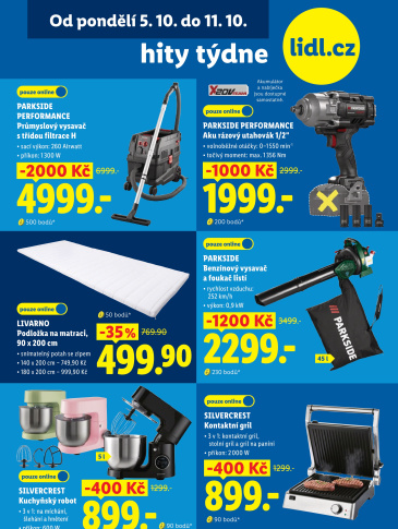 Lidl - shop.cz leták - hity týdne