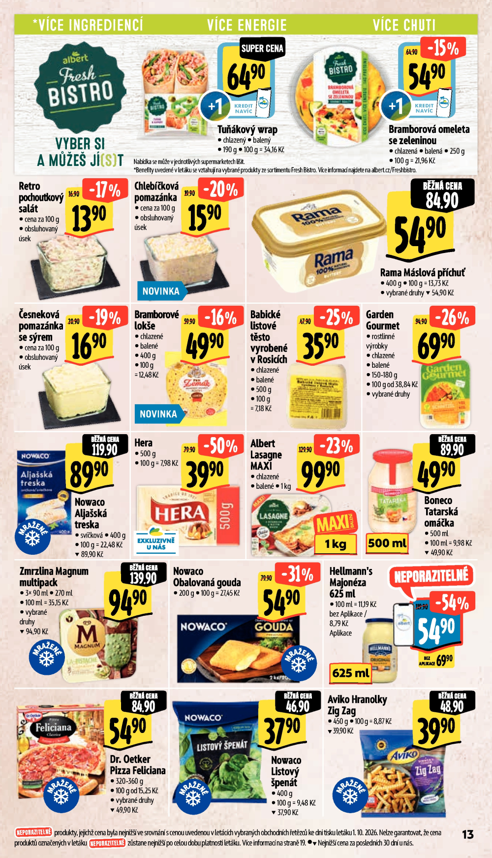 Leták Albert Supermarket leták - Frenštát pod Radhoštěm, Rožnovská - strana 27