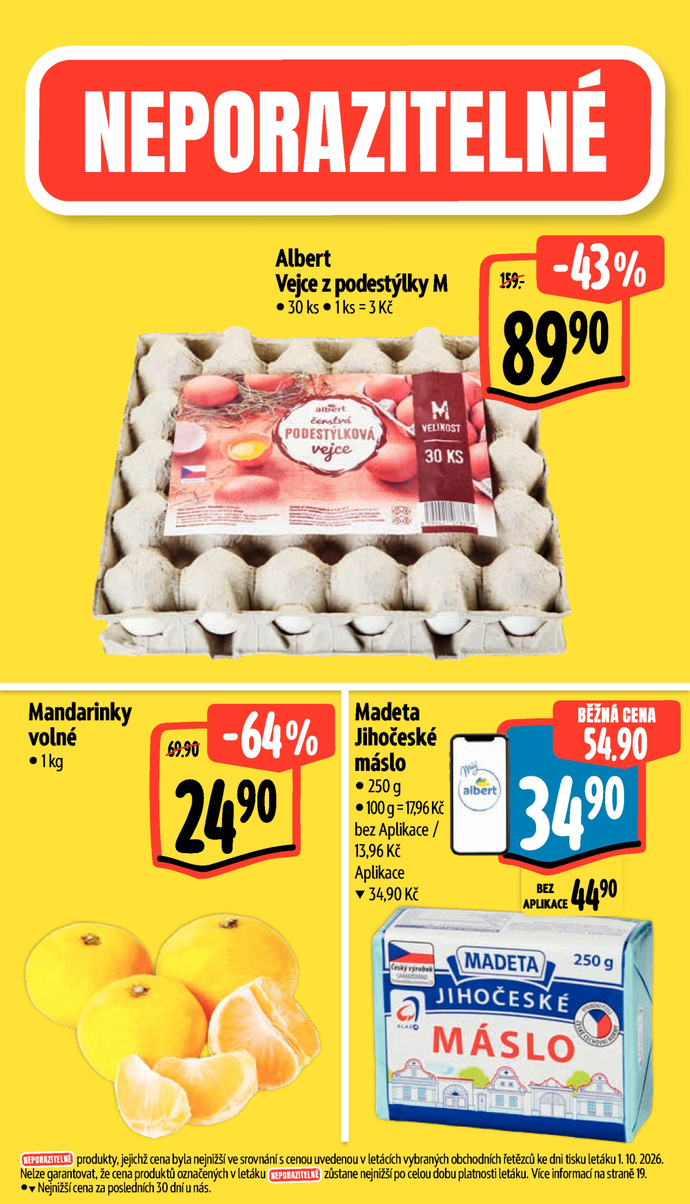 Leták Albert Supermarket leták - Frenštát pod Radhoštěm, Rožnovská - strana 3