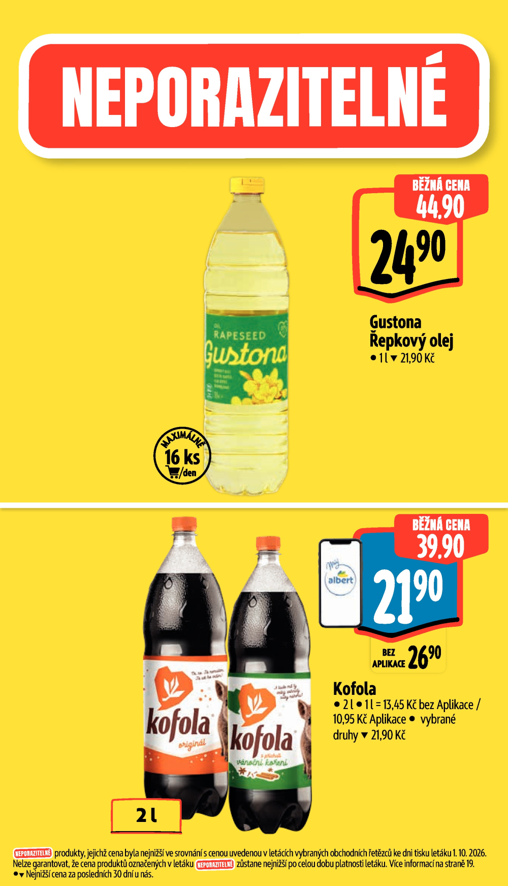 Leták Albert Supermarket leták - Frenštát pod Radhoštěm, Rožnovská - strana 4