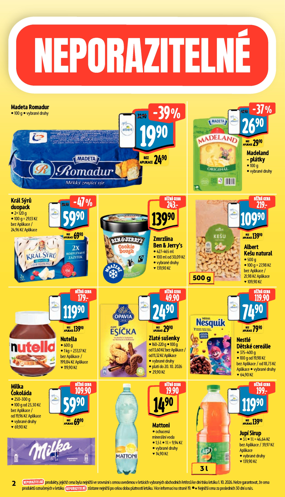 Leták Albert Supermarket leták - Frenštát pod Radhoštěm, Rožnovská - strana 6