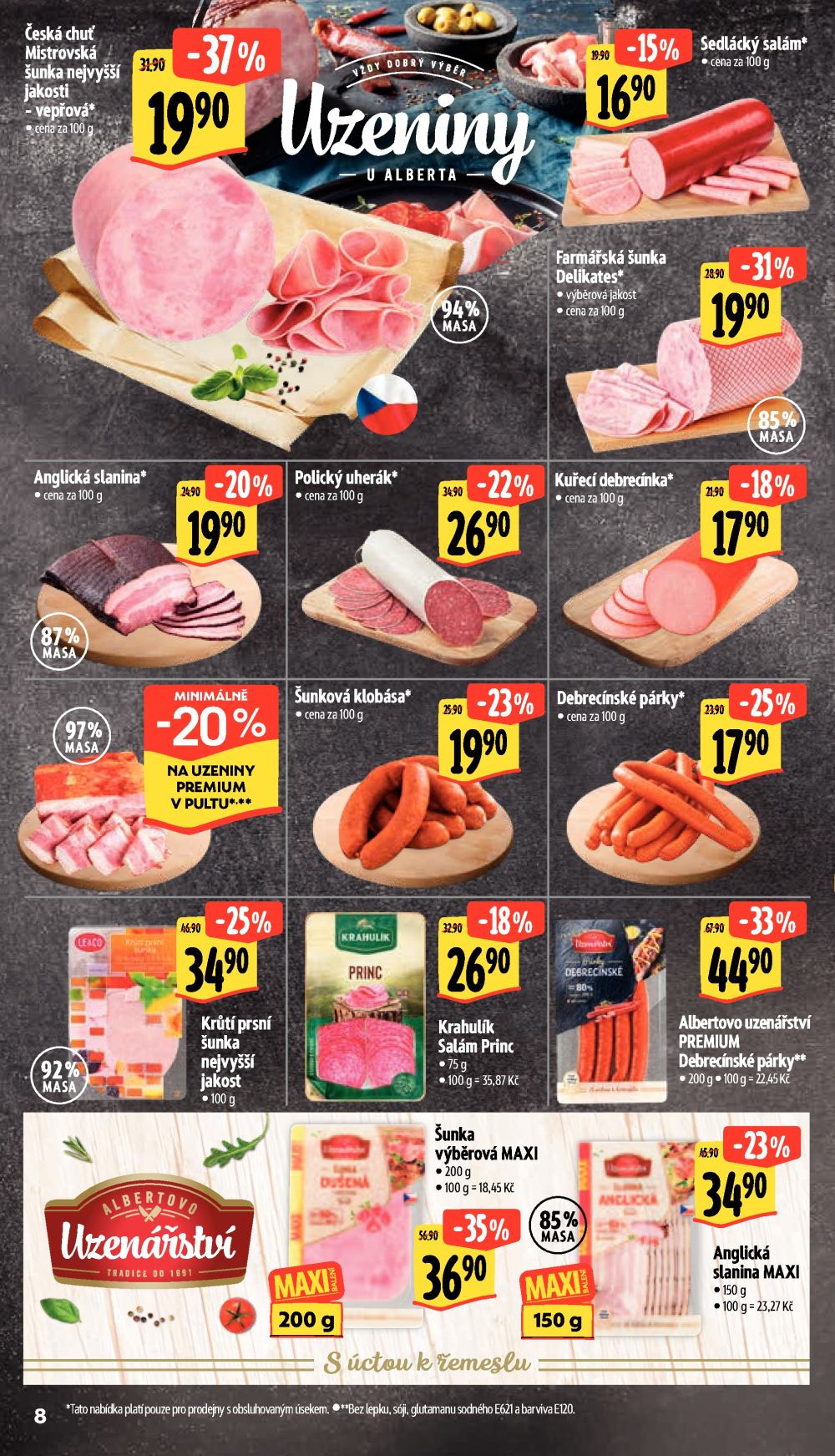 Leták Albert Supermarket leták - Praha 4, Leopoldova - strana 16