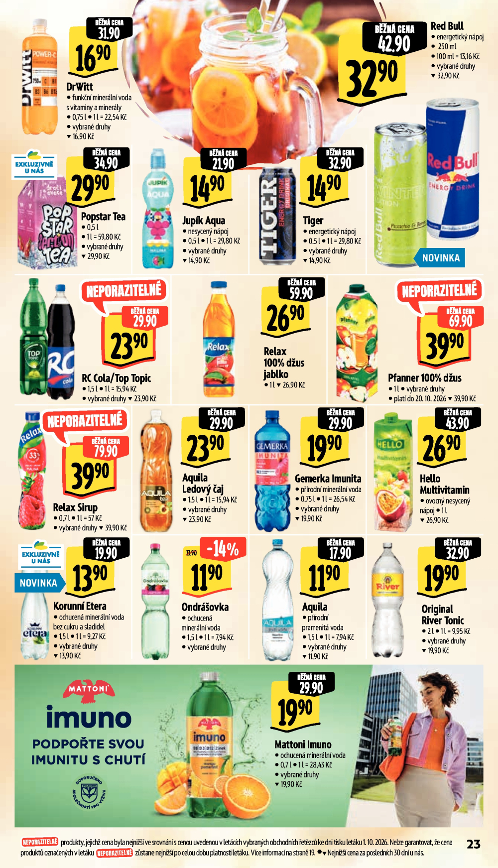 Leták Albert Supermarket leták - Praha 4, Leopoldova - strana 33